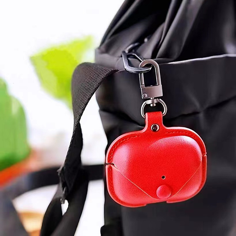 Airpods Pro3 Tainghe Bluetooth làm bằng da bò cổ điển Ý
